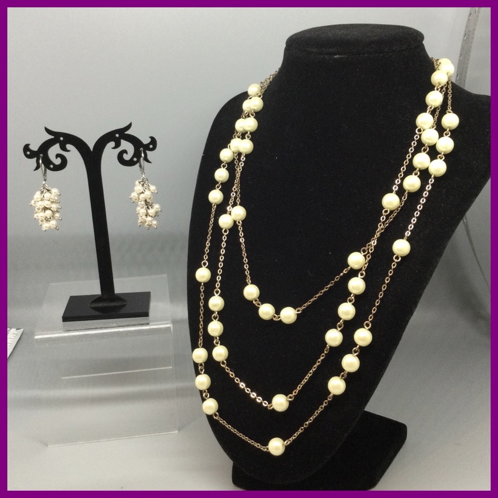 Versatile Necklace & Earrings